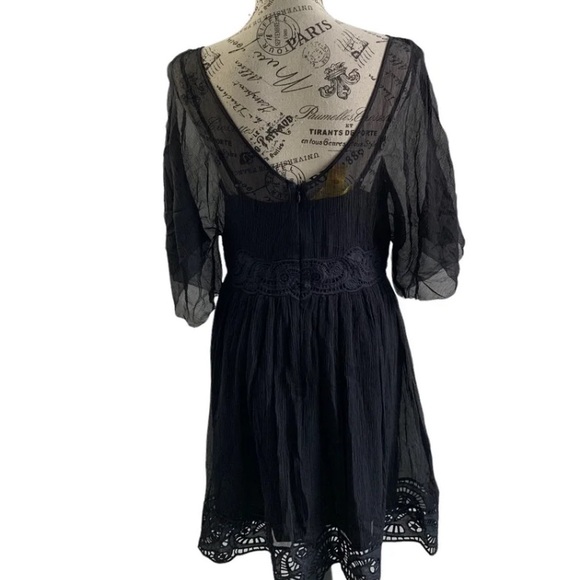 Catherine Malandrino silk mini dress women’s size 8 - Picture 8 of 12